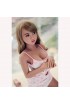 138CM BLONDE LONG HAIR WHEAT COLOR PETITE AND CUTE REALISTIC SEX DOLLS