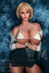 156cm M cup short hair and big breasts TPE WM doll European and American beauty