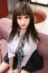 158cm pure schoolgirl love doll will make you dream back to youth