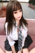 158cm pure schoolgirl love doll will make you dream back to youth
