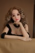 145 cm TPE sex doll with curly hair, super white skin and beautiful face