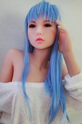 Doll-forever 145cm Fit EVO Dora-blue Purple Wig