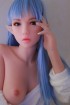 Doll-forever 145cm Fit EVO Dora-blue Purple Wig