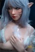 C Cup Anime Sex Doll Cat Girl Flat Chest Sex Doll 166 Doll Irontech Silicone Love Dolls