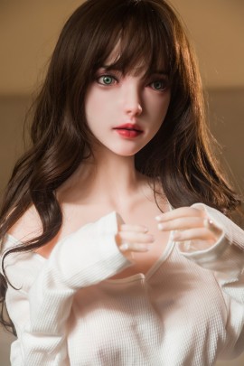 Nadia 158cm Mixed Race Beauty Sex Doll Silicone Head Qita Doll