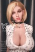 155cm L Cup Blonde Big Wave Royal Sister Realistic Sex Doll TPE Material