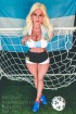 155cm L Cup Gray Hair Soccer Babe Realistic Sex Doll