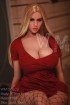 173cm H Cup Red Coat Big Tits Long Hair Mature Sex Doll