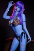 AIBEI 158cm Small Breast TPE Blue Elf Anime Sex Doll #115 Head