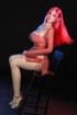 168cm D Cup COSDOLL silicone doll red-haired beautiful girl Marian