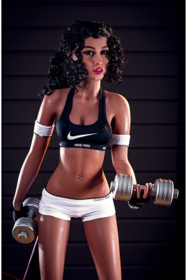 Sexy beautiful girl TPE doll who loves fitness