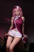 159cm tall pink hair small breasts A cup sex doll