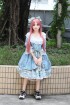Beautiful Japanese love doll 140cm tall sex doll with purple hair
