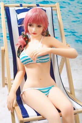 148cm tall redhead Asian young sex doll with light skin SY Doll