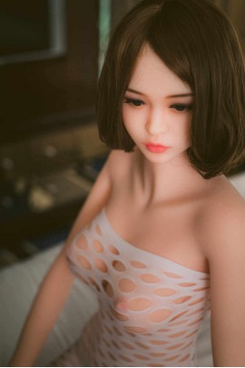 Asian realistic sex doll 140cm sexy young love doll