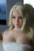 Life size sex doll 158cm Thera sweet white haired doll