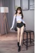 160cm tall Asian sex doll with small breasts and beautiful SY Doll ANN