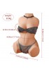 Delia Real Torso Sex Doll 8.5kg Sucking Vibrating Sexy Love Male Sexdoll Adult Toy