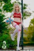 157 cm realistic silicone love doll Kimberley in a basketball jersey