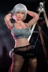 160CM G Cup short hair sex doll made of high quality silicone material